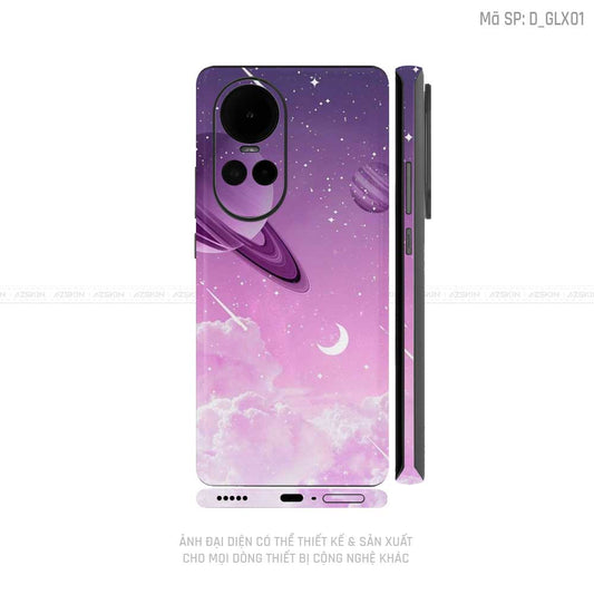 Dán Skin Điện Thoại OPPO Reno Series Hình Galaxy-Space | D_GLX01