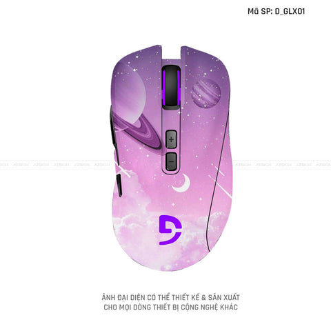 Skin Dán Chuột Fuhlen Hình Galaxy - Space | D_GLX01