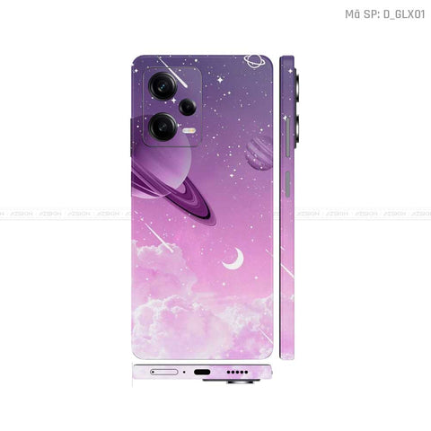Dán Skin Xiaomi Redmi Note 12 Series Hình Galaxy - Space | D_GLX01