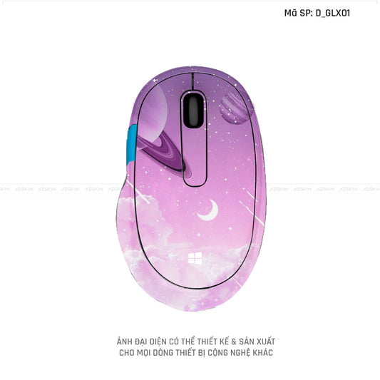 Skin Dán Chuột Microsoft Hình Galaxy - Space | D_GLX01