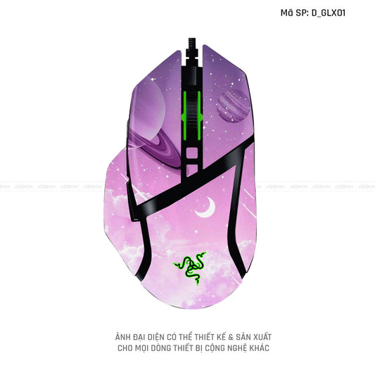 Skin Dán Chuột Razer Hình Galaxy - Space | D_GLX01