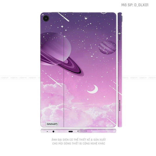 Dán Skin Máy Tính Bảng Lenovo Pad Series Hình Galaxy - Space | D_GLX01