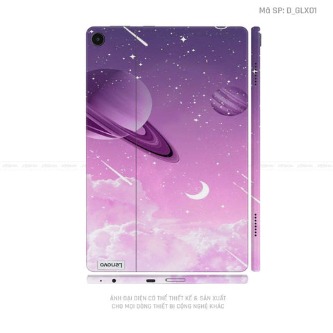Dán Skin Máy Tính Bảng Lenovo Pad Series Hình Galaxy - Space | D_GLX01