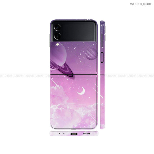 Dán Skin Galaxy Zflip4 Hình Galaxy - Space | D_GLX01