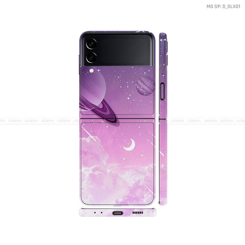 Dán Skin Galaxy Zflip4 Hình Galaxy - Space | D_GLX01