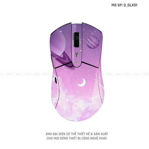 Skin Dán Chuột Dareu Hình Galaxy - Space | D_GLX01