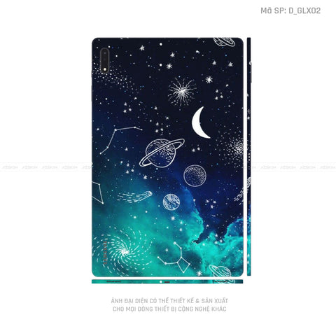 Dán Skin Galaxy Tab S8 Series Hình Galaxy - Space | D_GLX02