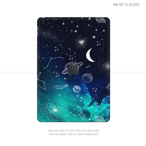 Dán Skin IPad Gen Series Hình Galaxy-Space | D_GLX02