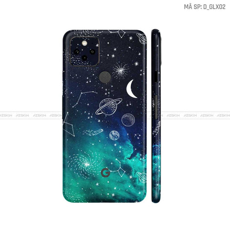 Dán Skin Google Pixel 5 Hình Galaxy - Space | D_GLX02