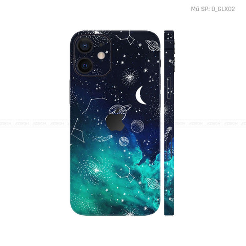 Dán Skin IPhone 12 Series Hình Galaxy-Space | D_GLX02