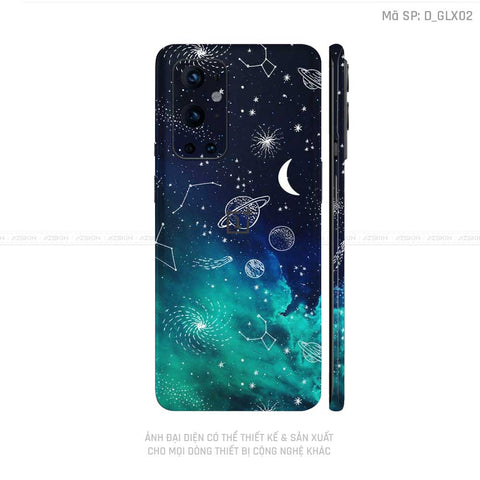 Dán Skin Oneplus 8/9 Series Hình Galaxy-Space | D_GLX02