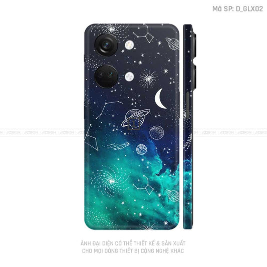 Dán Skin Oneplus Nord Series Hình Galaxy-Space | D_GLX02