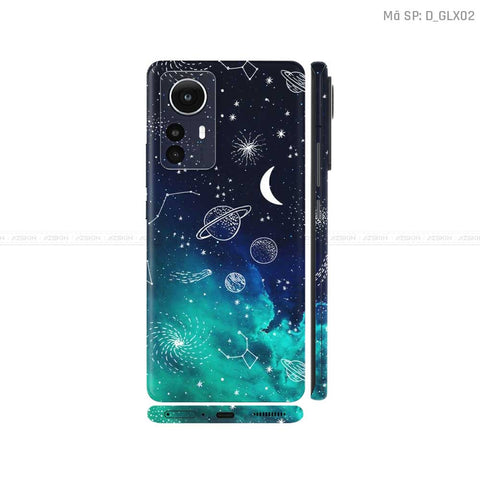 Dán Skin Xiaomi 12 Series Hình Galaxy - Space | D_GLX02