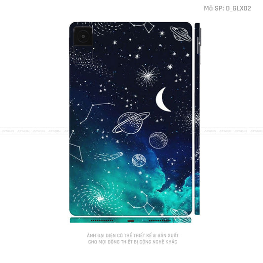 Dán Skin Máy Tính Bảng Xiaomi Mipad Hình Galaxy - Space | D_GLX02