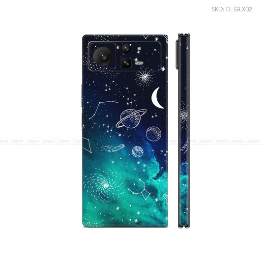 Dán Skin Điện Thoại Xiaomi Mix Fold Series Hình Galaxy-Space | D_GLX02