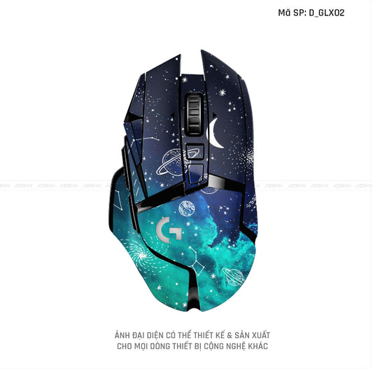 Skin Dán Chuột Logitech Hình Galaxy - Space | D_GLX02
