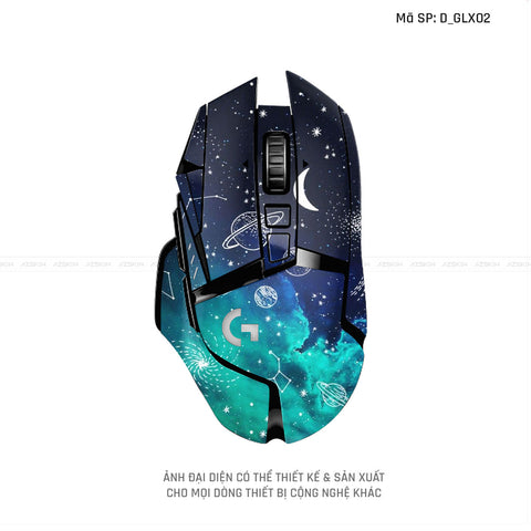 Skin Dán Chuột Logitech Hình Galaxy - Space | D_GLX02