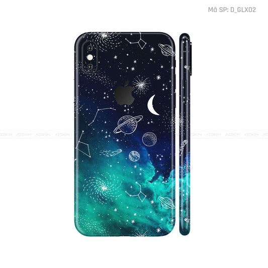 Dán Skin IPhone X Series Hình Galaxy - Space | D_GLX02