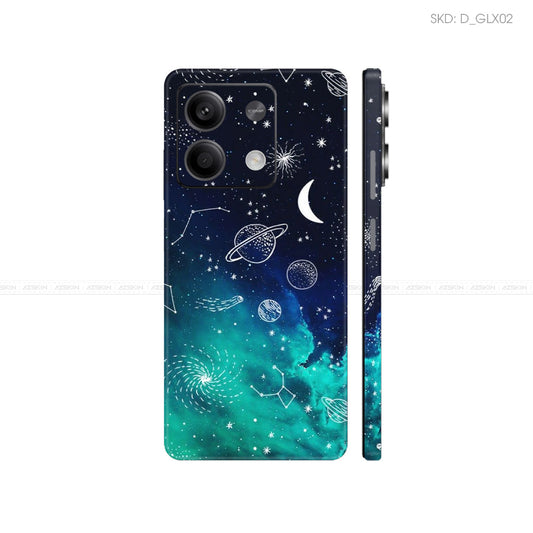 Dán Skin Điện Thoại Xiaomi Redmi 13 Series Hình Galaxy-Space | D_GLX02