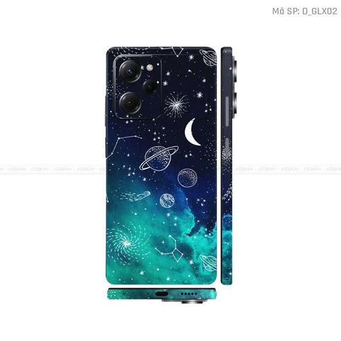 Dán Skin POCO Series Hình Galaxy - Space | D_GLX02
