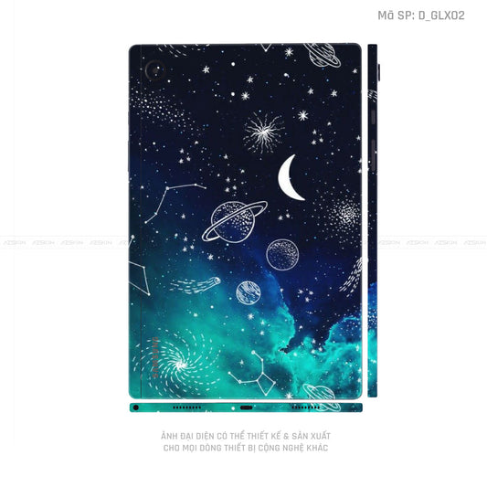 Dán Skin Galaxy Tab A Series Hình Galaxy - Space | D_GLX02