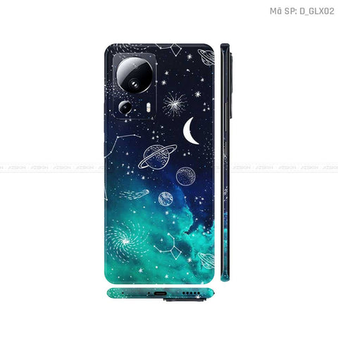 Dán Skin Xiaomi 13 Series Hình Galaxy - Space | D_GLX02