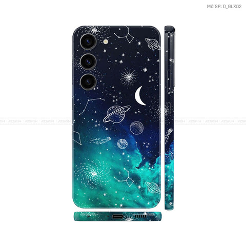 Dán Skin Galaxy S23 Series Hình Galaxy - Space | D_GLX02