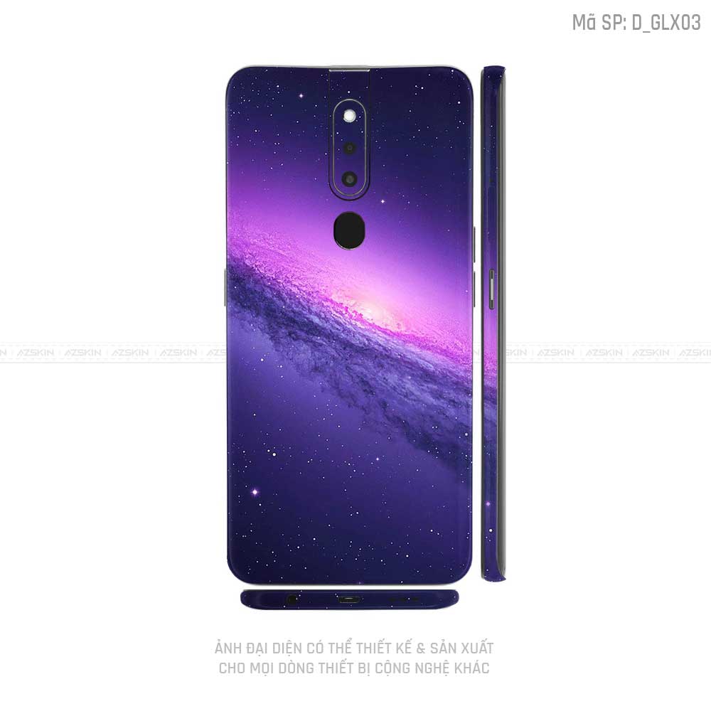 Miếng Dán Skin Điện Thoại OPPO F Series Hình Galaxy-Space | D_GLX03