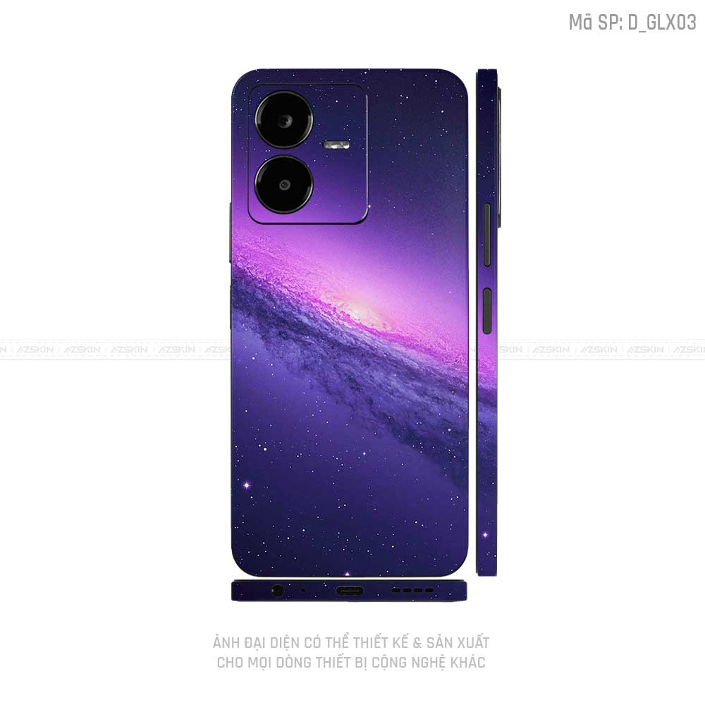 Dán Skin Vivo Y Series Hình Galaxy - Space | D_GLX03