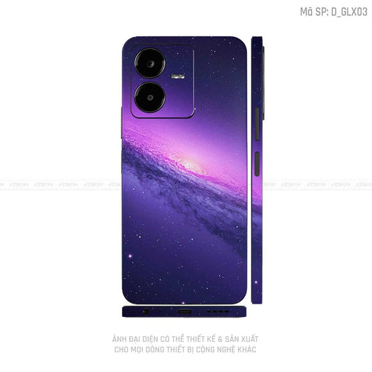 Dán Skin Vivo Y Series Hình Galaxy - Space | D_GLX03