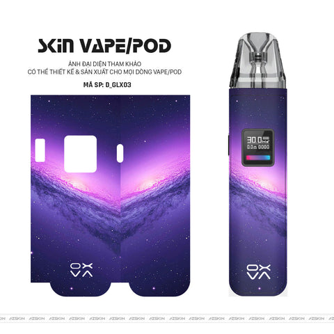 Dán Skin Pod Hình Galaxy - Space | D_GLX03