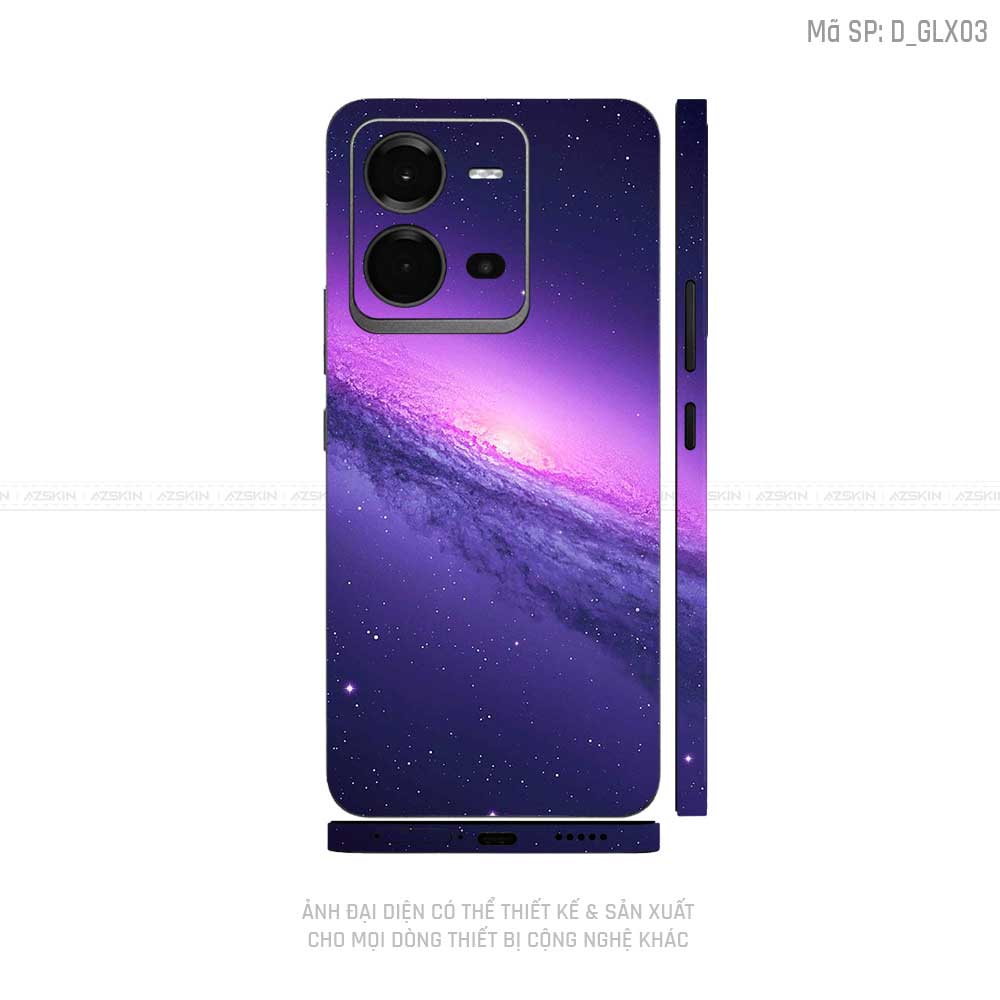 Dán Skin Vivo V Series Hình Galaxy-Space | D_GLX03