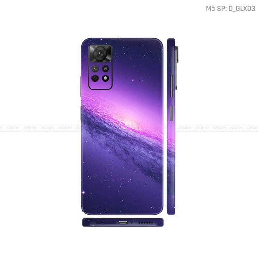 Dán Skin Xiaomi Redmi Note 11 Series Hình Galaxy - Space | D_GLX03