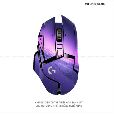 Skin Dán Chuột Logitech Hình Galaxy - Space | D_GLX03