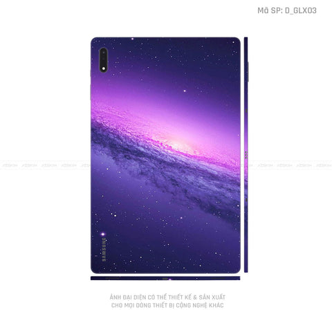 Dán Skin Galaxy Tab S8 Series Hình Galaxy - Space | D_GLX03