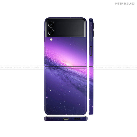Dán Skin Galaxy Zflip3 Hình Galaxy - Space | D_GLX03