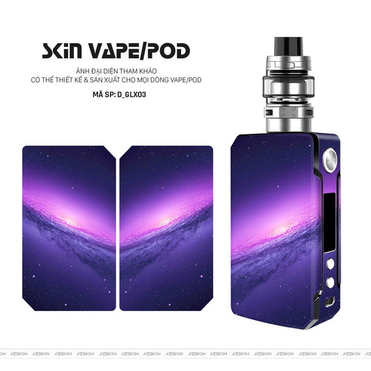 Dán Skin Vape Hình Galaxy - Space | D_GLX03
