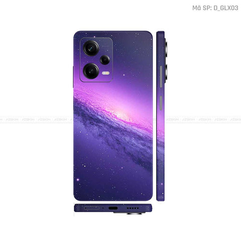 Dán Skin Xiaomi Redmi Note 12 Series Hình Galaxy - Space | D_GLX03