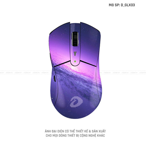 Skin Dán Chuột Dareu Hình Galaxy - Space | D_GLX03