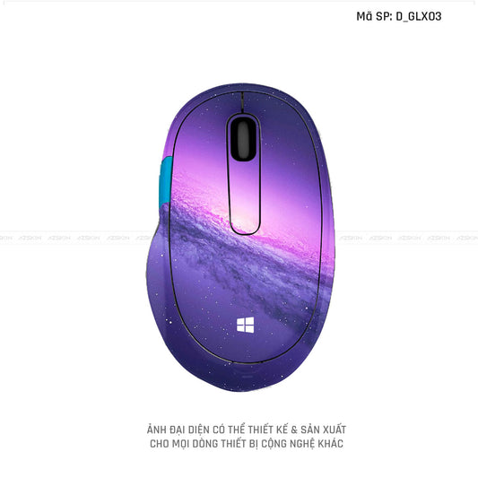 Skin Dán Chuột Microsoft Hình Galaxy - Space | D_GLX03