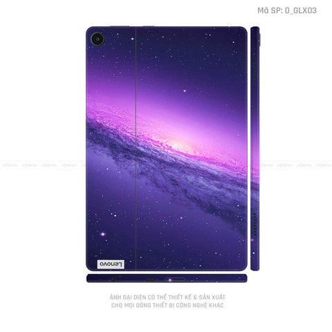 Dán Skin Máy Tính Bảng Lenovo Pad Series Hình Galaxy - Space | D_GLX03