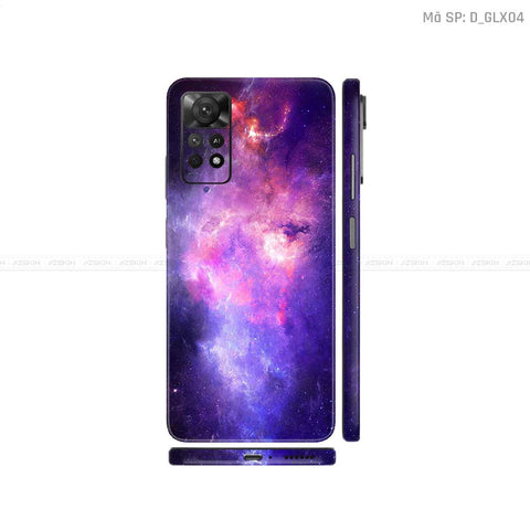 Dán Skin Xiaomi Redmi Note 11 Series Hình Galaxy - Space | D_GLX04