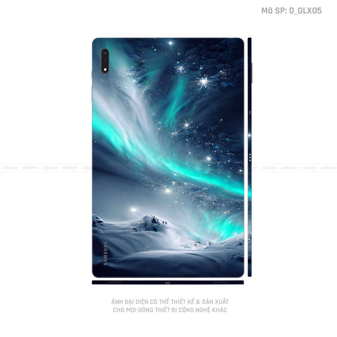 Dán Skin Galaxy Tab S8 Series Hình Galaxy - Space | D_GLX05