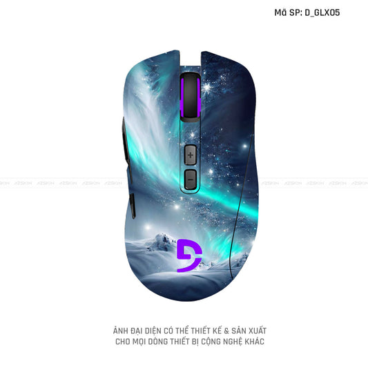 Skin Dán Chuột Fuhlen Hình Galaxy - Space | D_GLX05