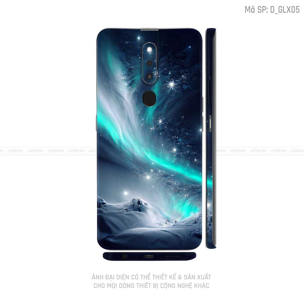 Miếng Dán Skin Điện Thoại OPPO F Series Hình Galaxy-Space | D_GLX05