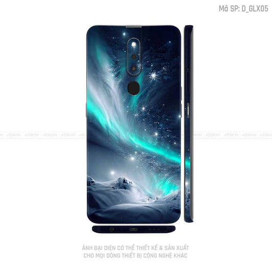 Miếng Dán Skin Điện Thoại OPPO F Series Hình Galaxy-Space | D_GLX05