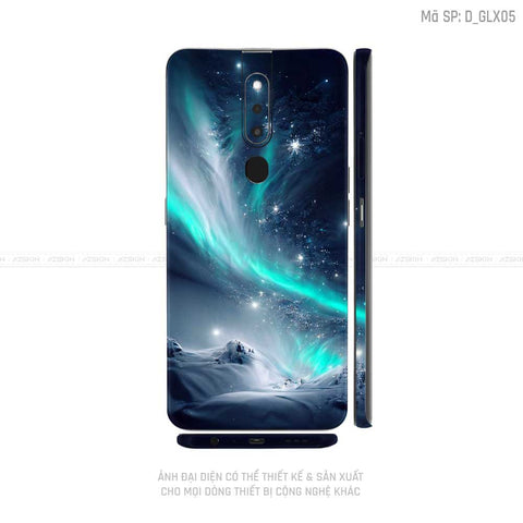 Miếng Dán Skin Điện Thoại OPPO F Series Hình Galaxy-Space | D_GLX05
