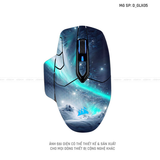 Skin Dán Chuột Corsair Hình Galaxy - Space | D_GLX05