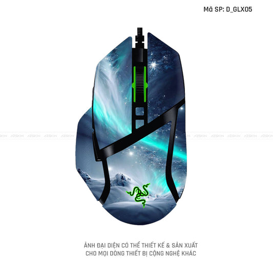 Skin Dán Chuột Razer Hình Galaxy - Space | D_GLX05