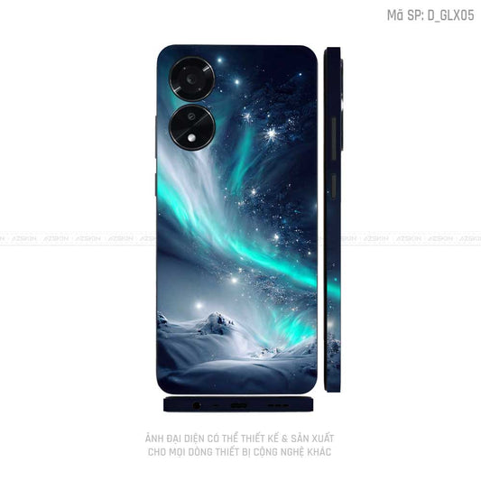 Miếng Dán Skin Điện Thoại OPPO A Series Hình Galaxy - Space | D_GLX05